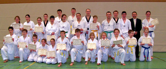 Guertelpruefung 12/2004 Guertelpruefung 12/2004