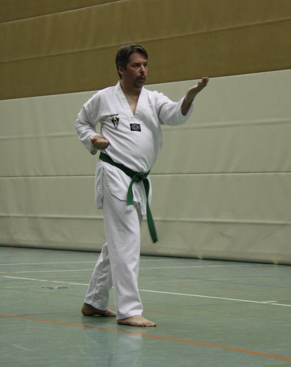 Poomse Grün-Gurte: die Prüfungsform Poomse Grün-Gurte: die Prüfungsform