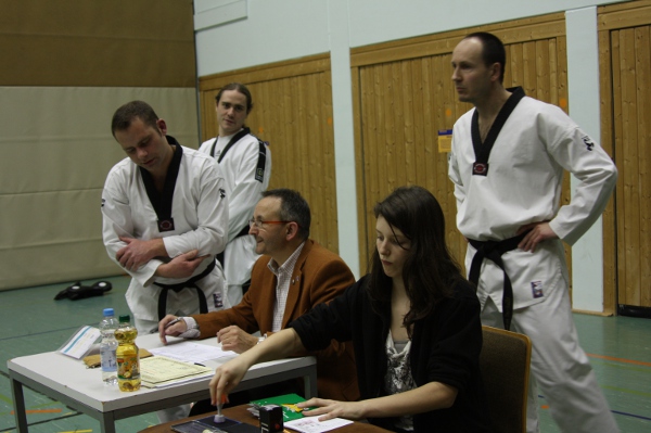 am Prüfertisch am Prüfertisch