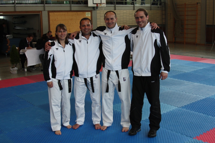 Das Team - Monika, Jochen, Michael und Marcel Das Team