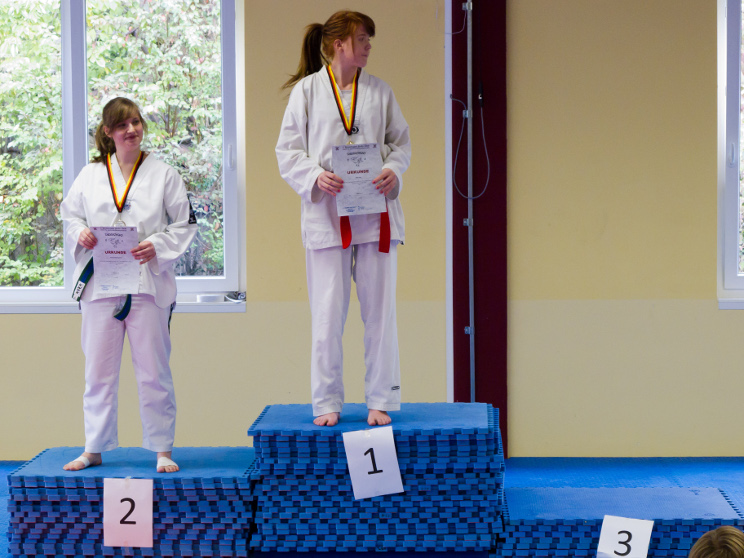 Siegerehrung Gruppe Mädchen 6 Siegerehrung Gruppe Mädchen 6