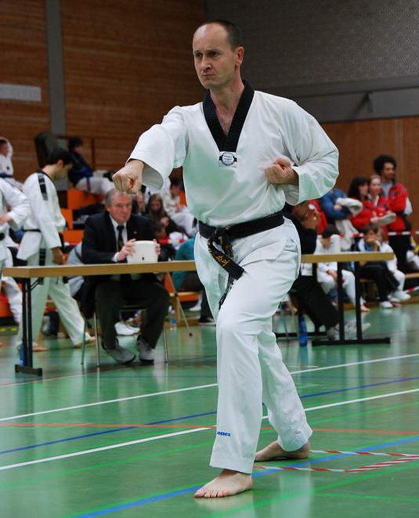 Michael bei der German Open Poomsae 2012
