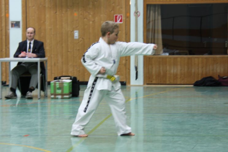 Marvin bei der zweiten Grundform