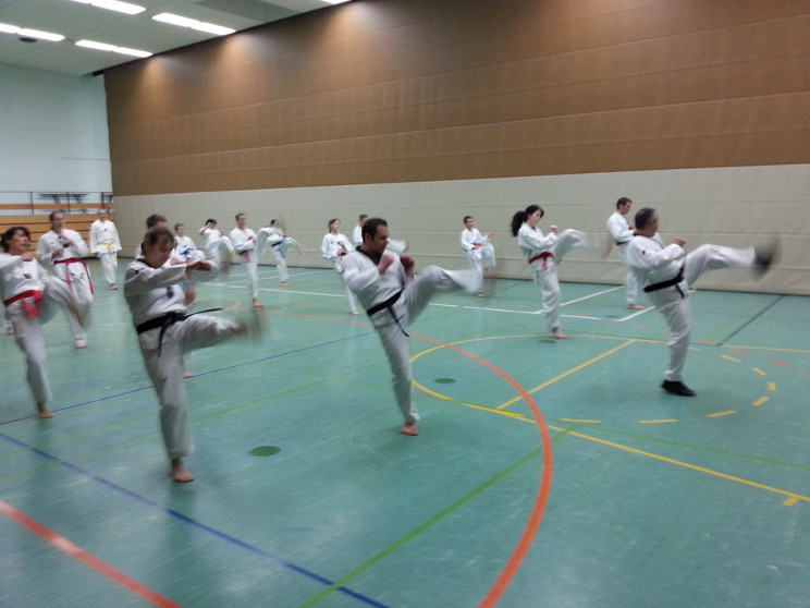 Aufwärmen mit Musik