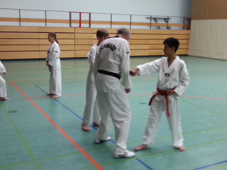 und immer wieder half Gerald weiter, wenn´s mal nicht klappte