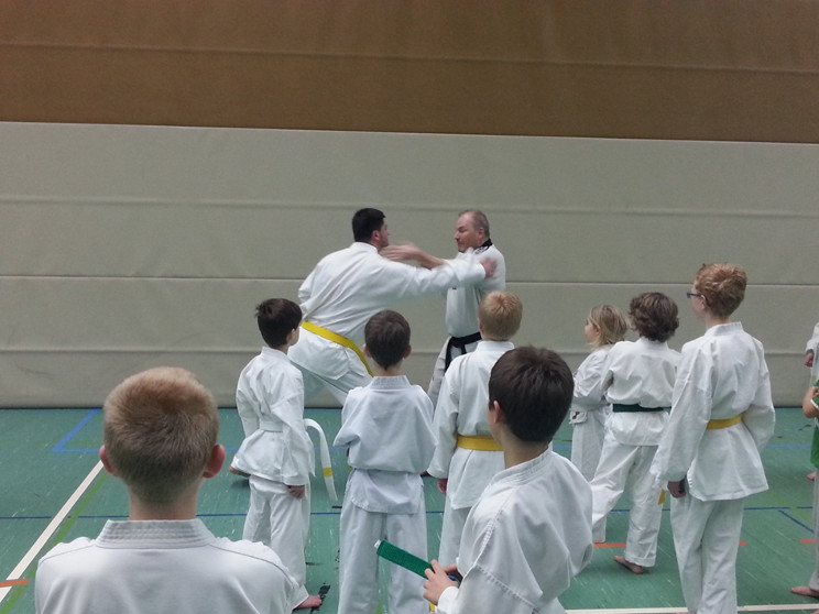 â€¦ Schulterklopfen